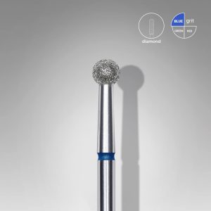 Staleks Expert dijamantni nastavak za nokte Ball Blue 3,5 mm