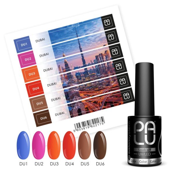 PALU trajni lak gel polish Dubai collection