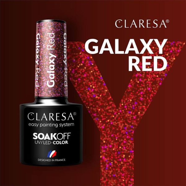Claresa trajni lak gel polish Galaxy Red