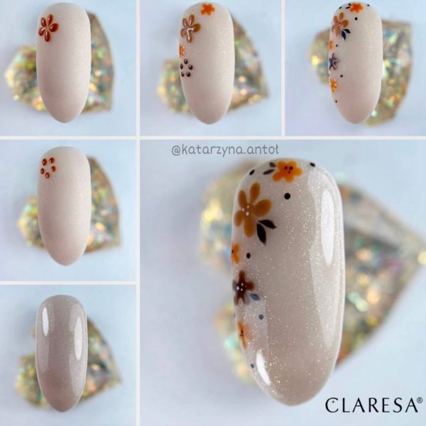 Claresa trajni lak gel polish Stay Cosy 1 & 3