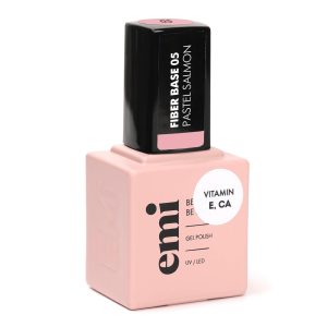 EMi Lac Fiber Base Gel Pastel Salmon #5 - 15 ml.