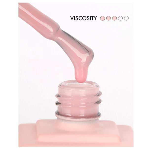 EMi Lac Fiber Base Gel Pastel Salmon #5 - 15 ml.