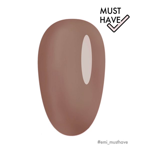 EMi Lac Fiber Base Gel Umber #7, 15 ml.