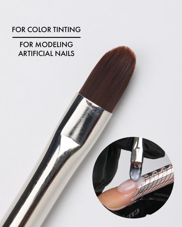 E.Mi Brush Oval #6 KO-6