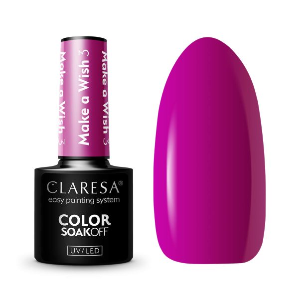 Claresa gel polish Make a Wish 3