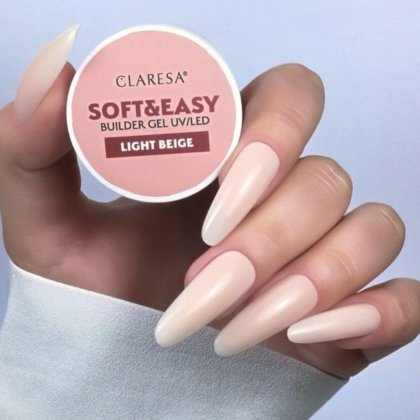 Claresa builder gel Soft & Easy Light Beige