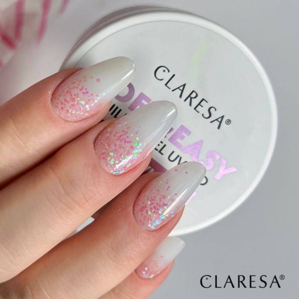 Claresa builder gel Soft & Easy Milky White