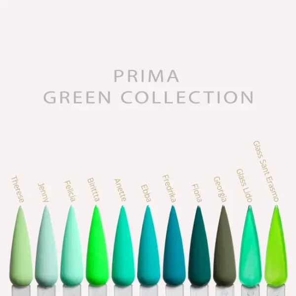 IKON.iQ Prima gel polish green collection