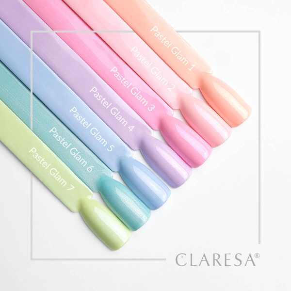 Claresa gel polish Pastel Glam collection