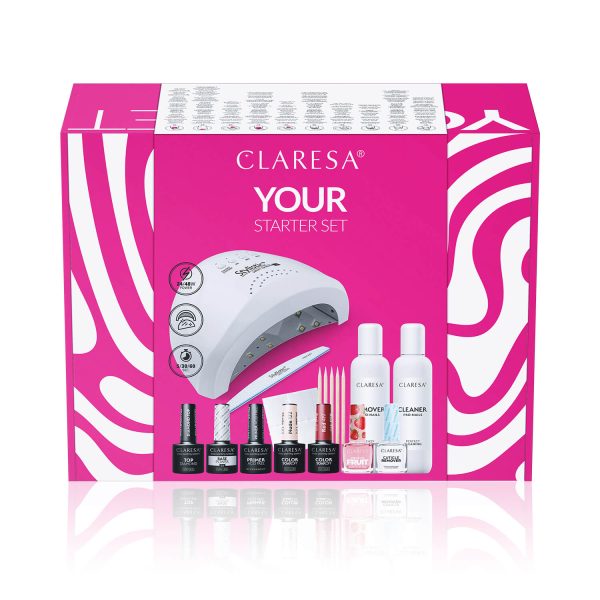 Claresa start set + UV/LED lampa