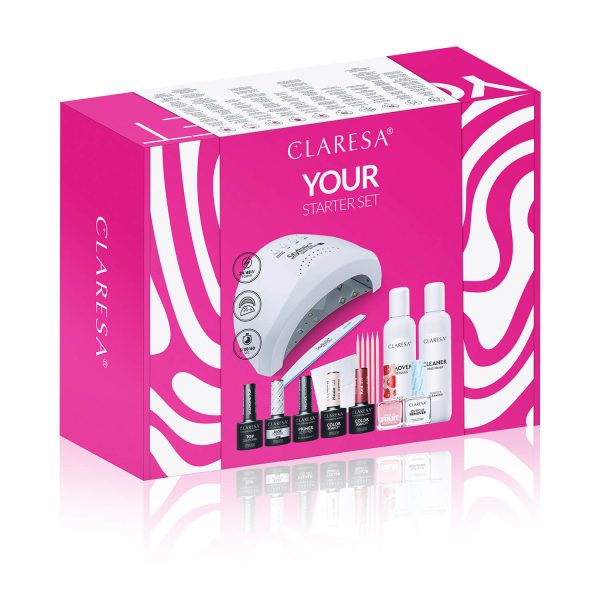Claresa start set + UV/LED lampa