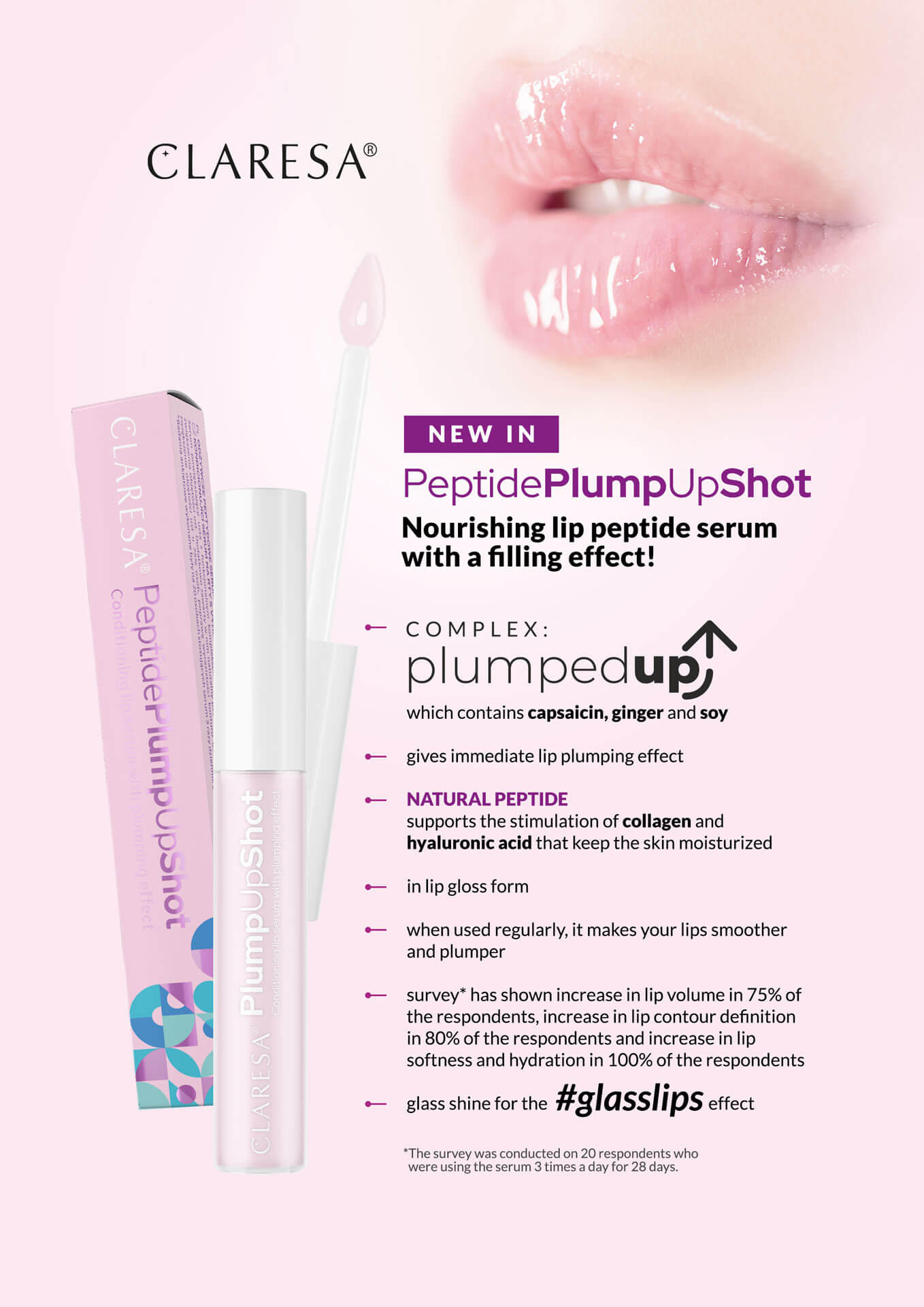 Claresa Peptide Plump Up Shot