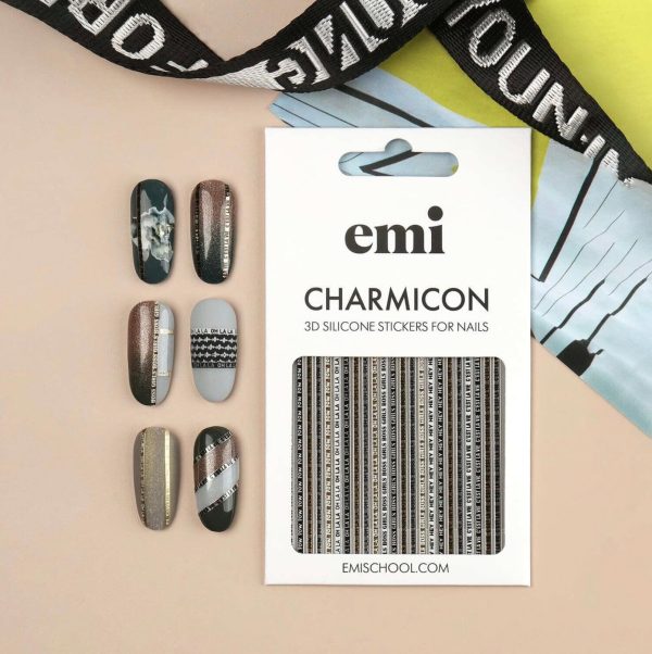 E.Mi Charmicon 3D Silicone Stickers #244 Oh la la