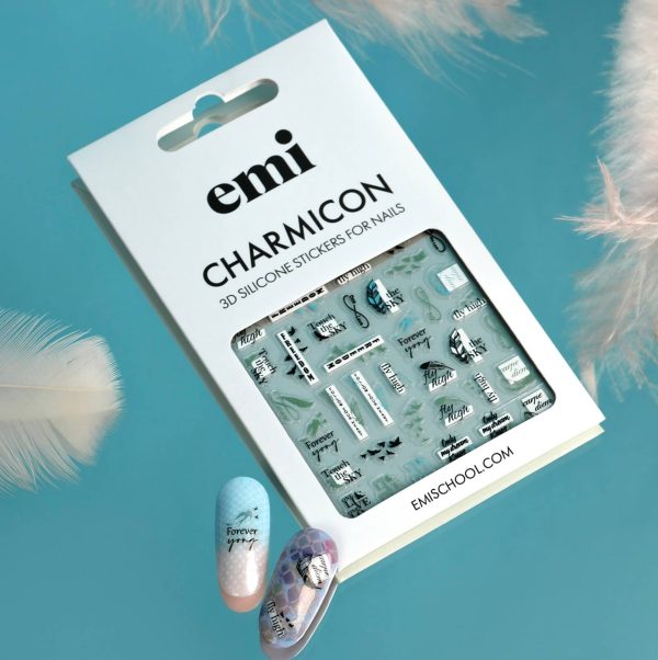 E.Mi Charmicon 3D Silicone Stickers #253 Fly