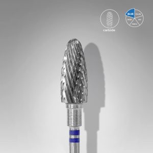 Staleks karbidni nastavak za nokte Corn Blue 6/14 mm (za ljevake)