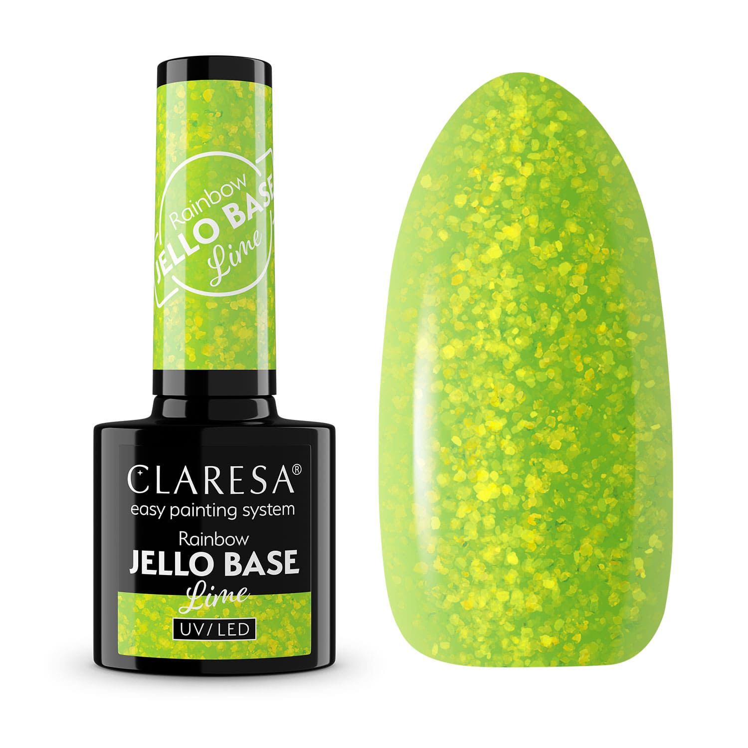 Claresa Rainbow Jello Base LIME (Limited)