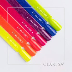 Claresa gel polish Funky Disco collection