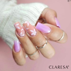 Claresa Soft & Easy builder gel Lilac, skin Cover