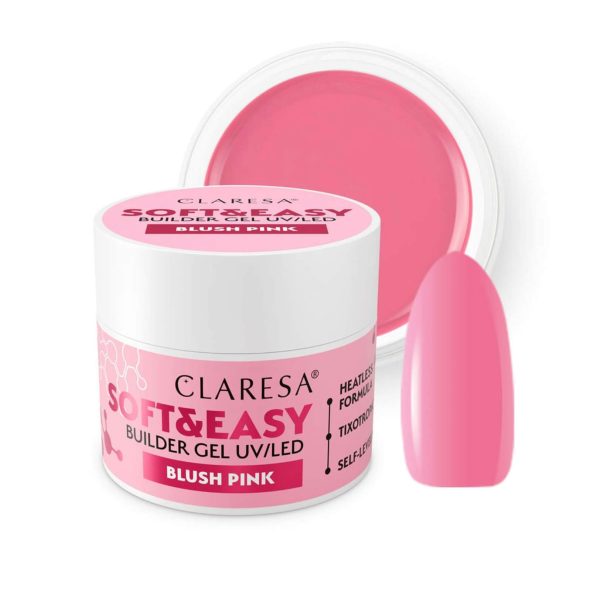 Claresa Soft & Easy builder gel Blush Pink