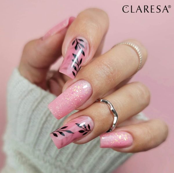 Claresa Soft & Easy builder gel Blush Pink, Glimmer Pink