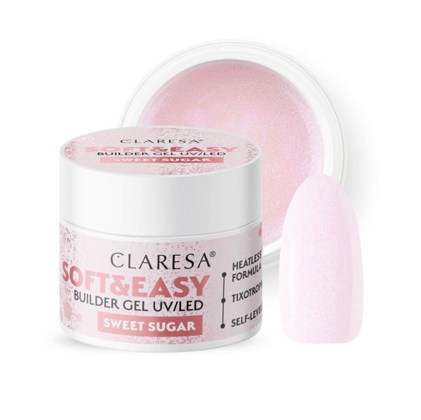 Claresa builder gel Soft & Easy Sweet Sugar