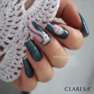 Claresa gel polish K'Crystal K’Emerald