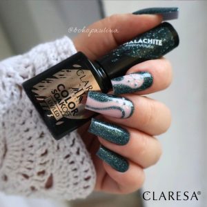 Claresa gel polish K'Crystal K’Emerald