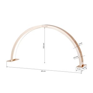 Kozmetička LED lampa Glow Arche Gold