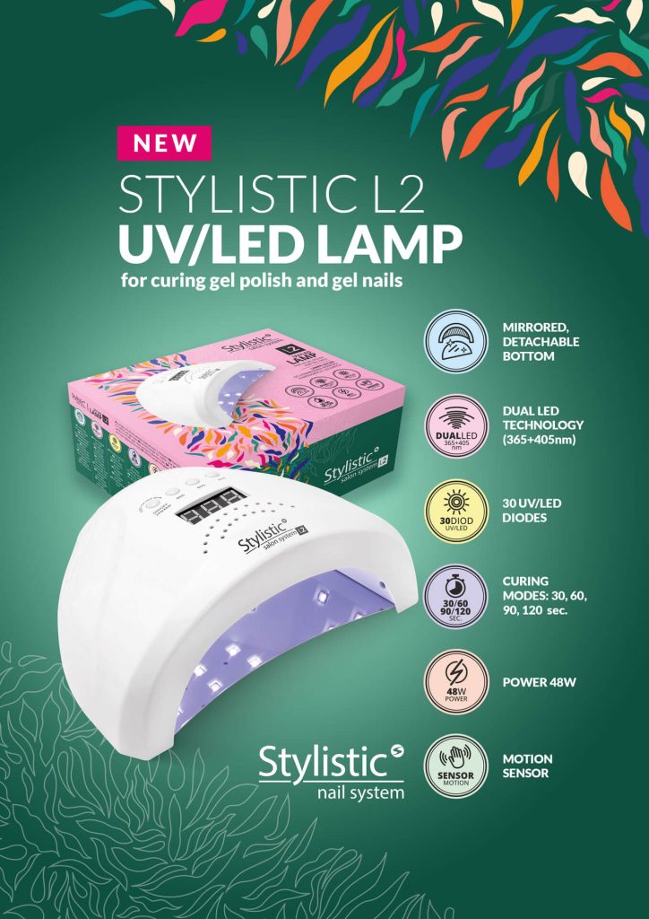 UV/LED lampa za nokte Stylistic 2 - 48W