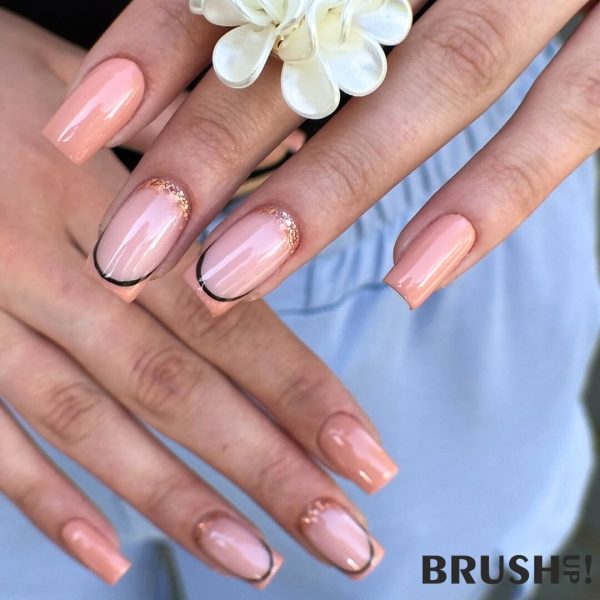 Brush Up gel polish Coppery Glossiness