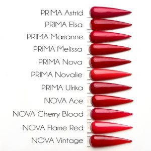 IKON.iQ gel polish Red collection