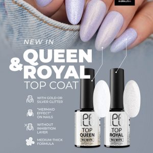 PALU top coat Queen & Royal No Wipe