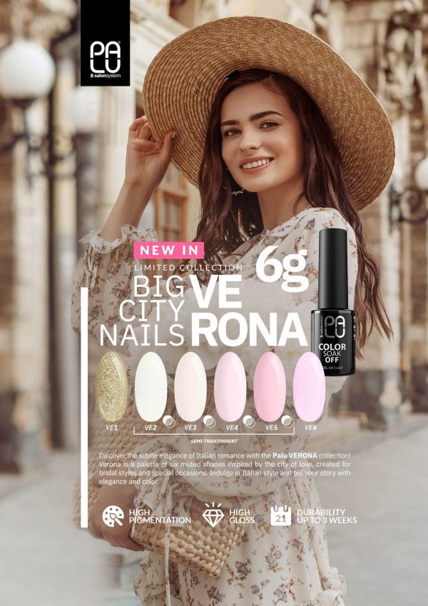 PALU gel polish Verona Collection