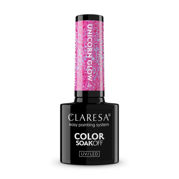 Claresa gel polish Unicorn Glow 4