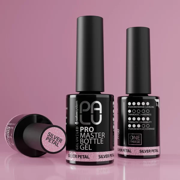 PALU Pro Master Bottle Gel - Silver Petal
