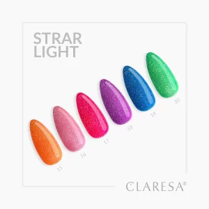 claresa gel polish starlight-chart 15, 16, 17, 18, 19, 20