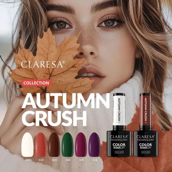 Claresa gel polish collectionAutumn Crush
