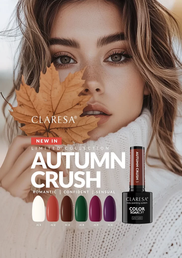 Claresa gel polish Autumn Crush