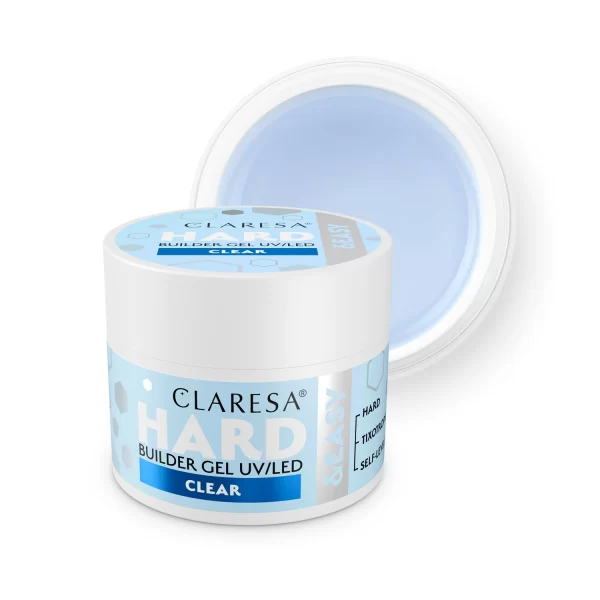 Claresa Hard & Easy builder gel Clear