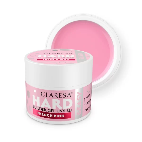 Claresa Hard & Easy builder gel French Pink