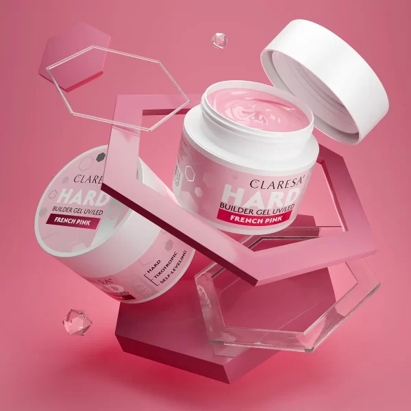Claresa Hard & Easy builder gel French Pink