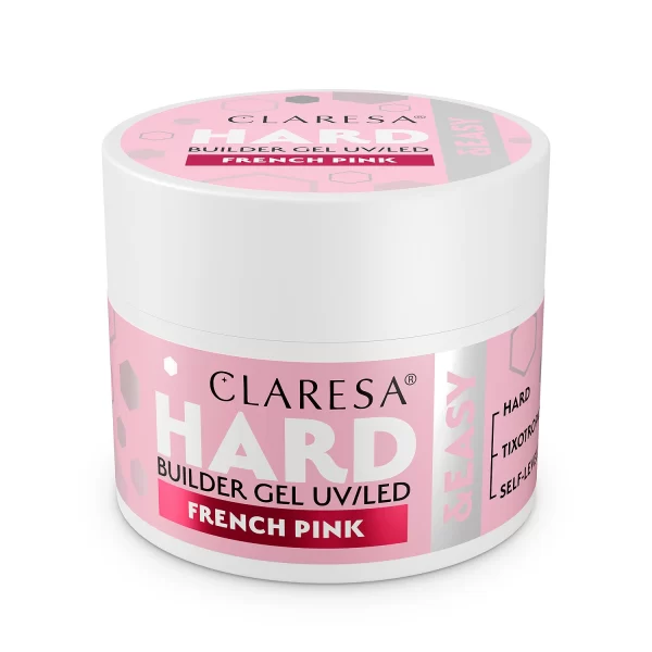 Claresa Hard & Easy builder gel French Pink
