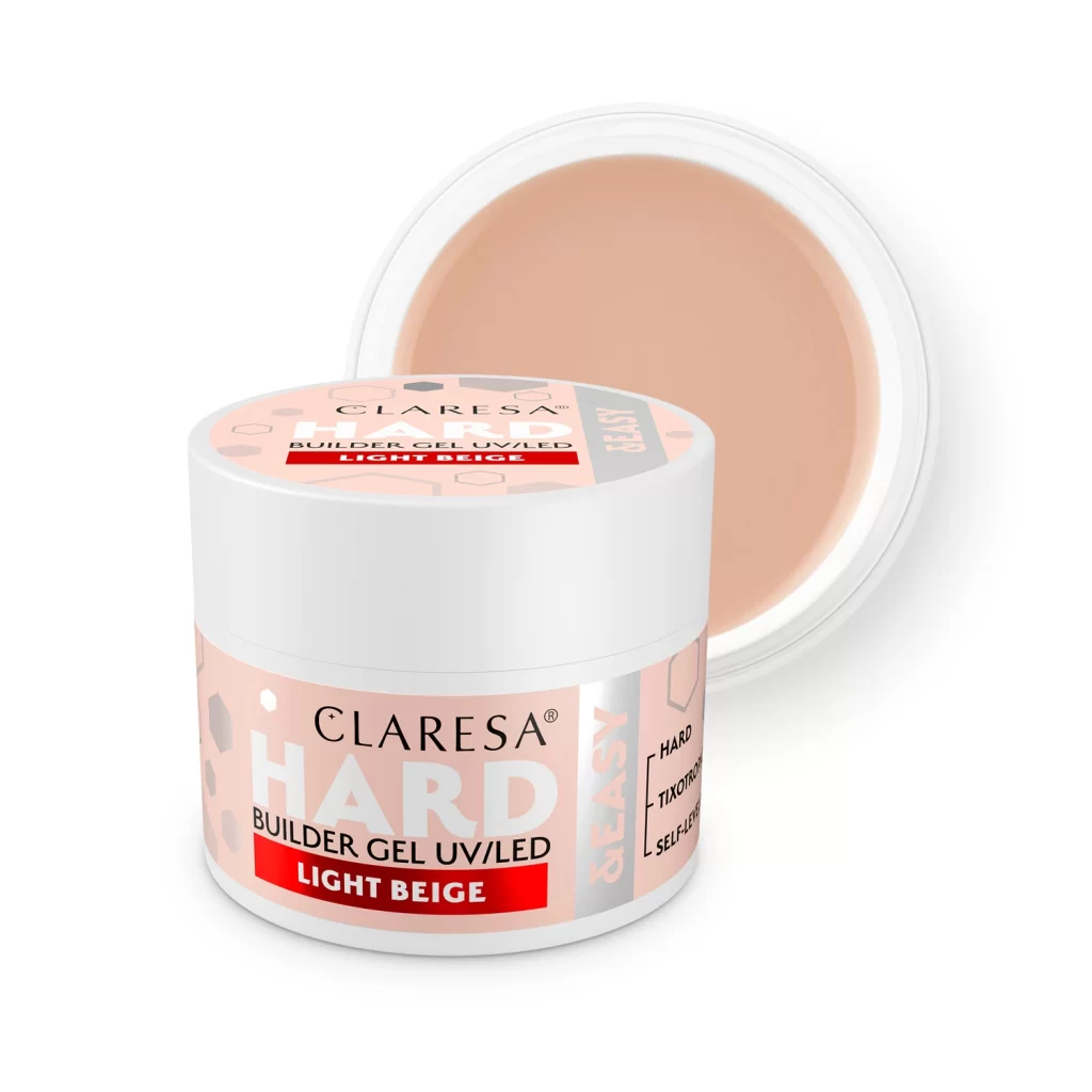 Claresa Hard & Easy builder gel Light Beige