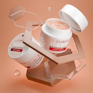 Claresa Hard & Easy builder gel Light Beige