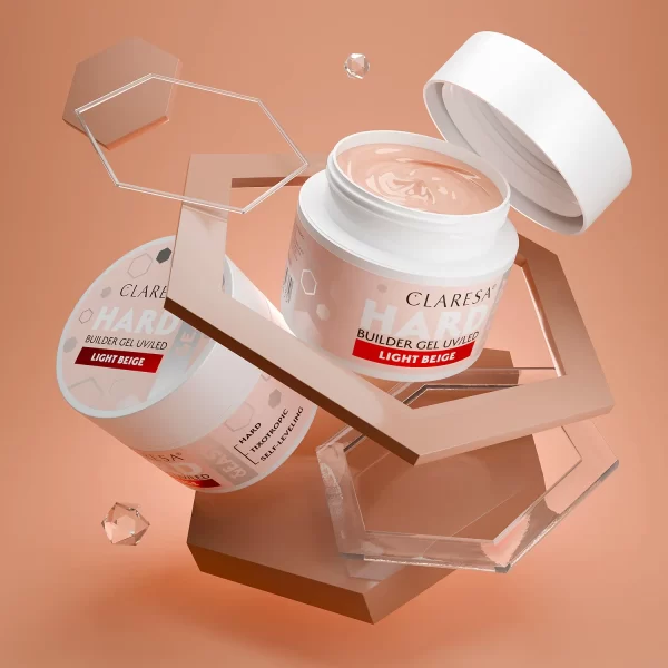 Claresa Hard & Easy builder gel Light Beige