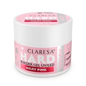 Claresa Hard & Easy builder gel Milky Pink