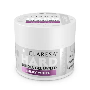 Claresa Hard & Easy builder gel Milky White