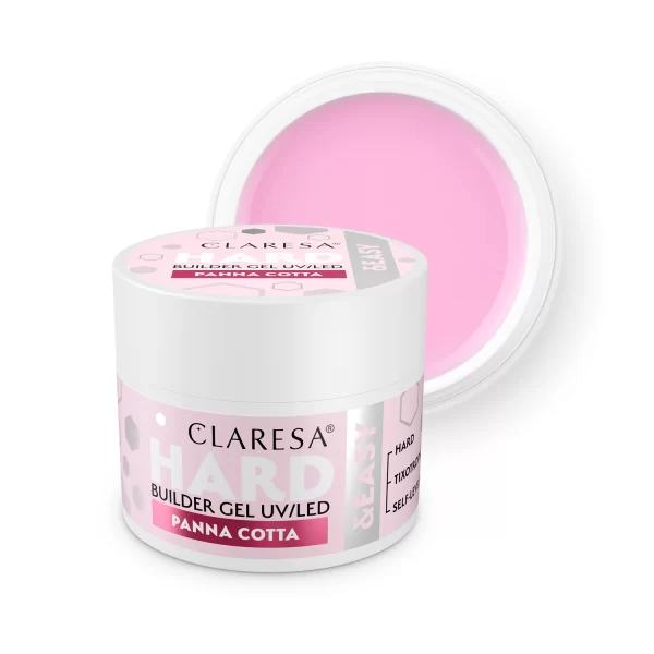 Claresa Hard & Easy builder gel Panna Cotta