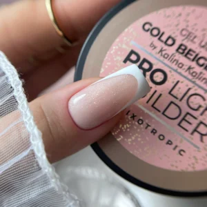 PALU builder gel Pro Light Gold Beige Cover
