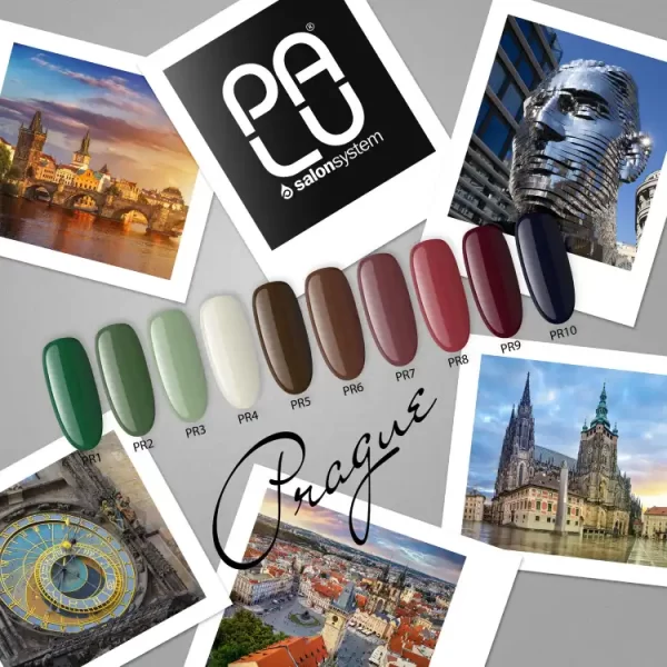 PALU gel polish Prague kolekcija